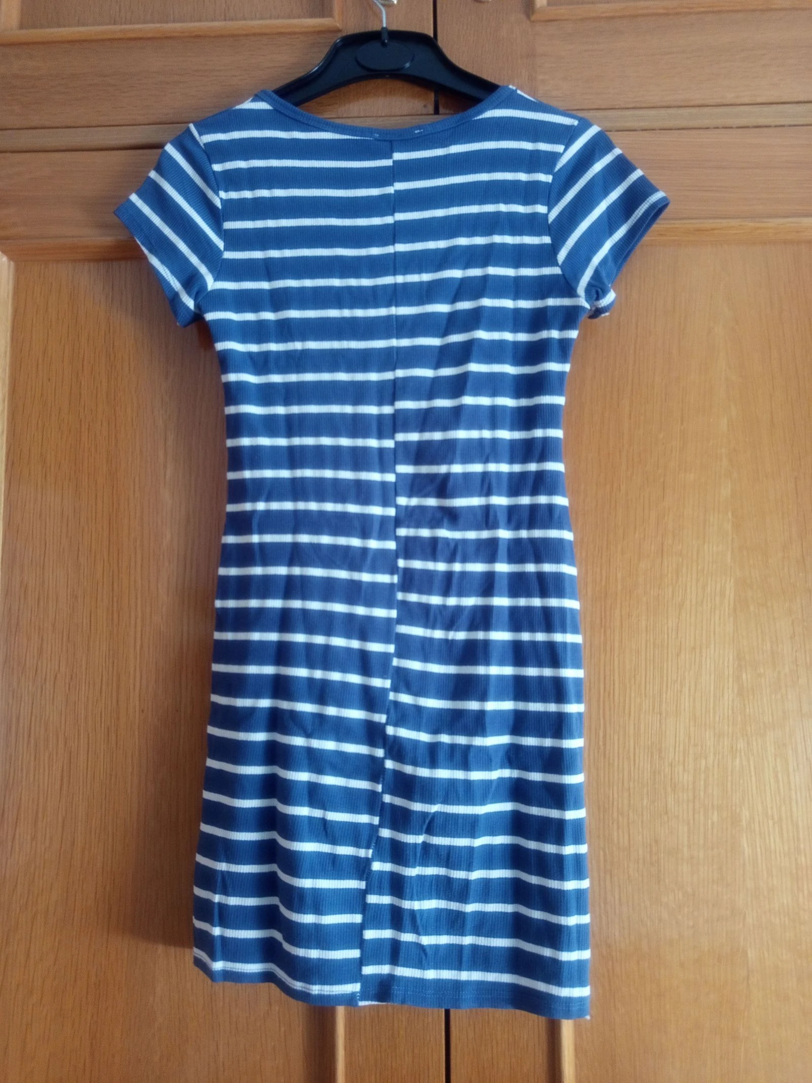 Vestido curto listras – photo 3